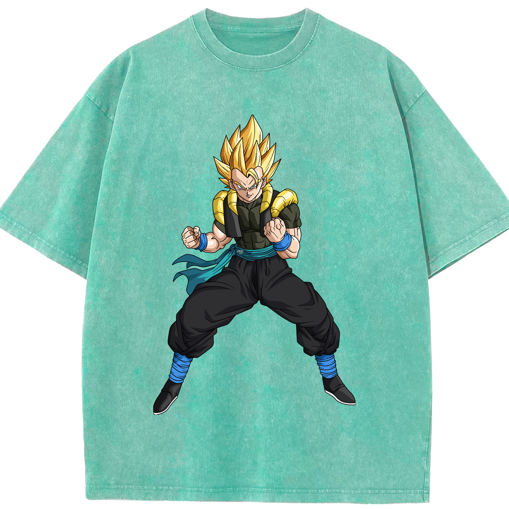 （画像用） ドラゴンボール ベジータ四世（Bejīta Yonsei）DRAGON BALL Vegeta IV 綿100% ヴィンテージ風 半袖Tシャツ（フロントプリント）